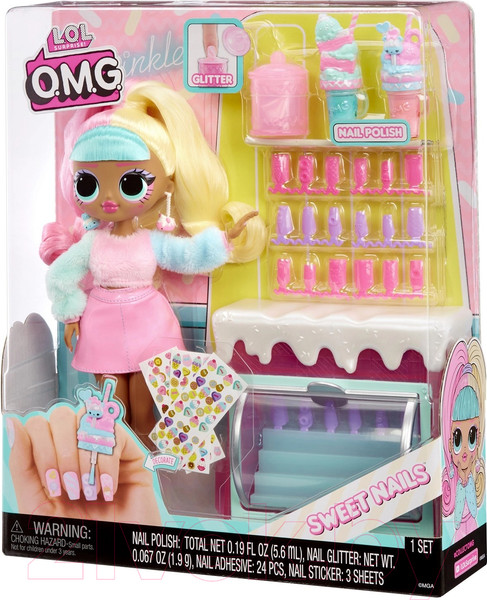 Изображение товара Кукла с аксессуарами LOL Surprise! ОМГ Sweet Nails Кэндилишес / 42689