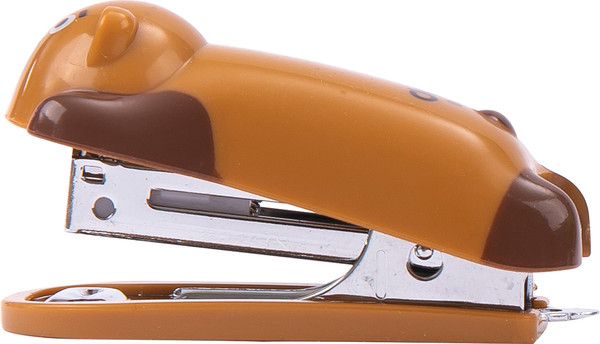 Изображение товара Степлер Deli Kids. Медвежонок / 0452 (коричневый)