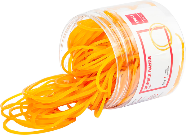 Изображение товара Резинки для денег Deli Classic / 3214 (желтый)