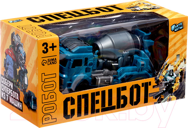 Изображение товара Робот-трансформер Автоботы Бетономешалка LJ1675E / 9943837