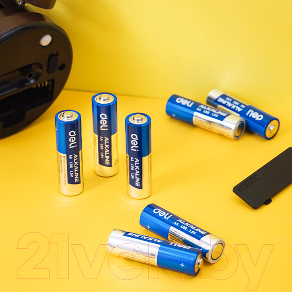 Изображение товара Комплект батареек Deli ААА LR03 / 18507 (4шт)