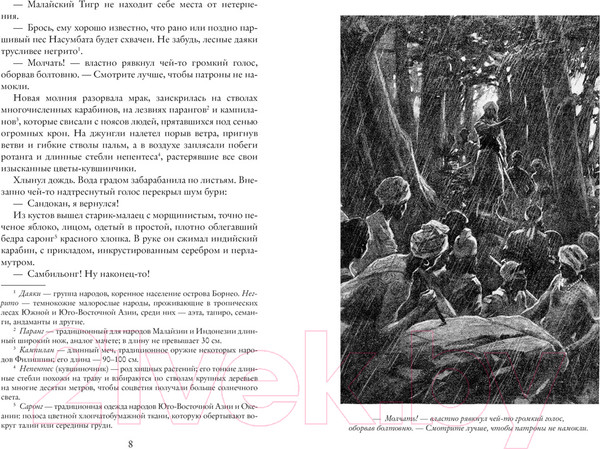 Изображение товара Книга Азбука Возмездие Сандокана. Возвращение Момпрачема (Сальгари Э.)