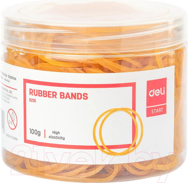Изображение товара Резинки для денег Deli Classic / 3215 (желтый)