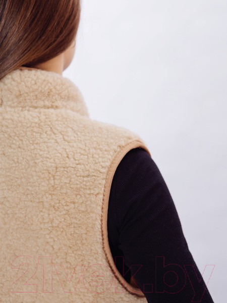 Изображение товара Жилет утепленный Lanatex 210 / 982 (р.164-116-124/58, бежевый)