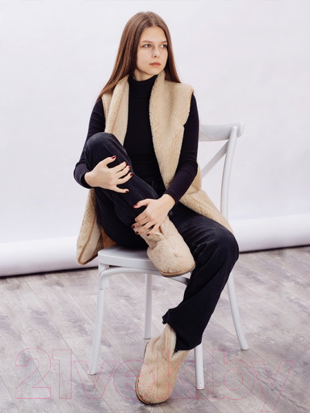 Изображение товара Жилет утепленный Lanatex 210 / 982 (р.164-124-132/62, бежевый)