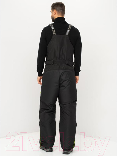 Изображение товара Костюм для охоты и рыбалки Huntsman Elbrus -35°C (р-р 56-58/182-188, черный/лайм)