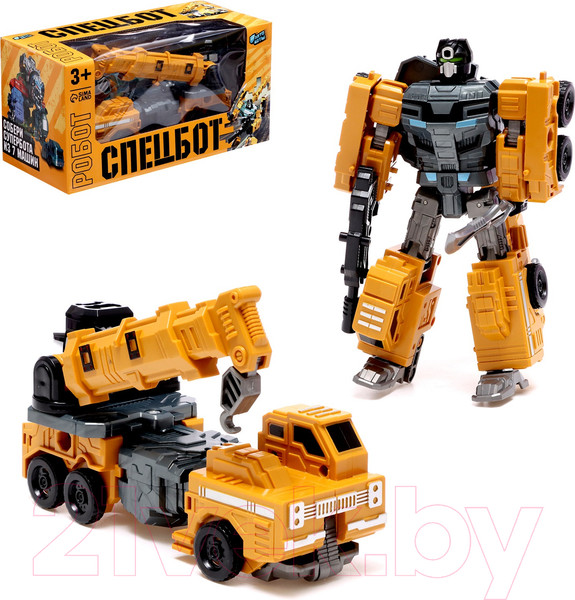 Изображение товара Робот-трансформер Автоботы Автокран LJ1675F / 9943835