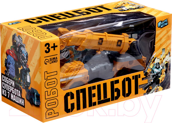 Изображение товара Робот-трансформер Автоботы Автокран LJ1675F / 9943835