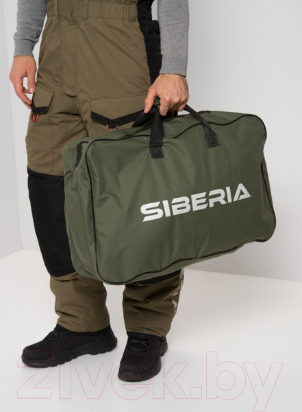 Изображение товара Костюм для охоты и рыбалки Huntsman Siberia -45°C (р-р 56-58/170-176, хаки/черный)