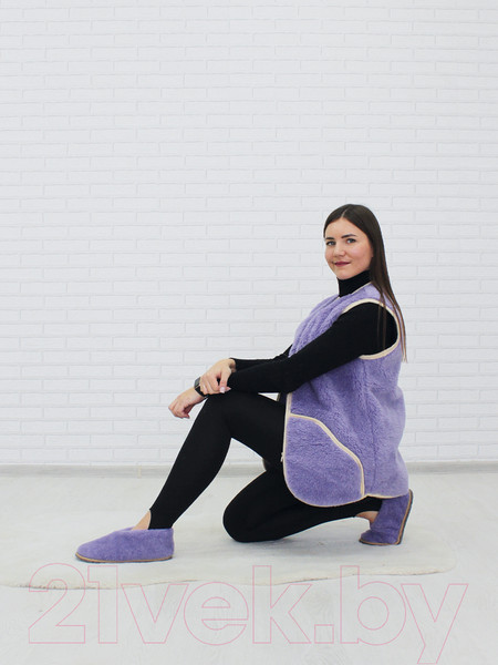 Изображение товара Жилет утепленный Lanatex 239 / 22392 (р.170-120-128/60, сиреневый)