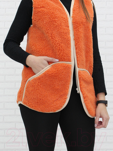 Изображение товара Жилет утепленный Lanatex 239 / 22393 (р.170-96-104/48, оранжевый)