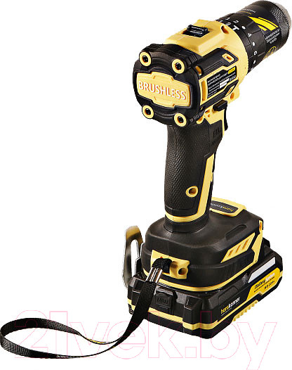 Изображение товара Аккумуляторная дрель-шуруповерт Hanskonner HCD2065BLIC