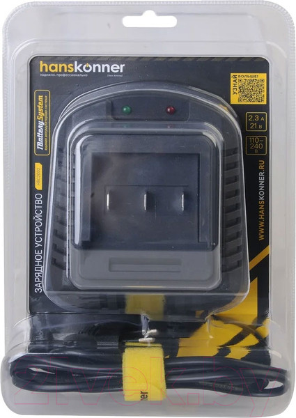 Изображение товара Зарядное устройство для электроинструмента Hanskonner HBC2002