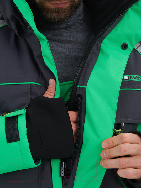 Изображение товара Костюм для охоты и рыбалки Huntsman Yakutia -45°C Темно-серый (р-р 52-54/182-188)