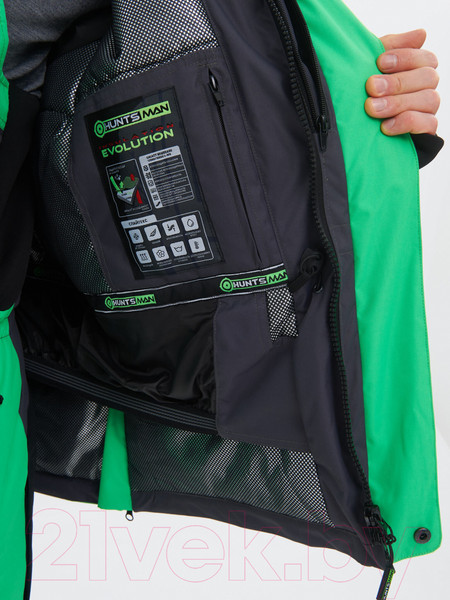 Изображение товара Костюм для охоты и рыбалки Huntsman Yakutia -45°C Темно-серый (р-р 52-54/182-188)