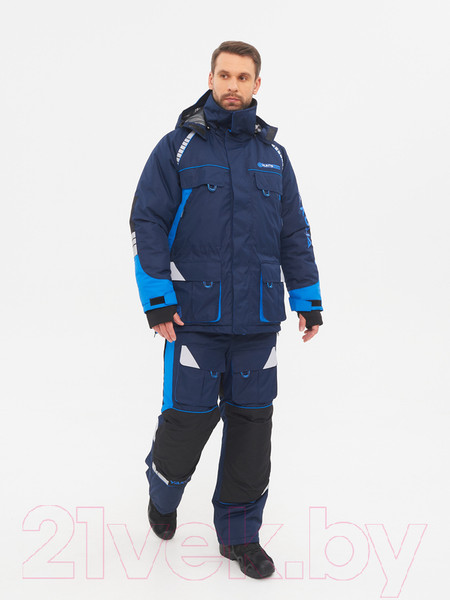 Изображение товара Костюм для охоты и рыбалки Huntsman Yakutia -45°C Темно-синий (р-р 48-50/170-176)