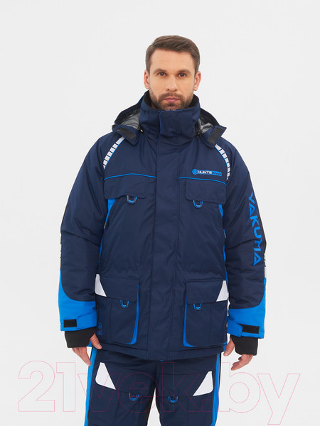 Изображение товара Костюм для охоты и рыбалки Huntsman Yakutia -45°C Темно-синий (р-р 48-50/170-176)