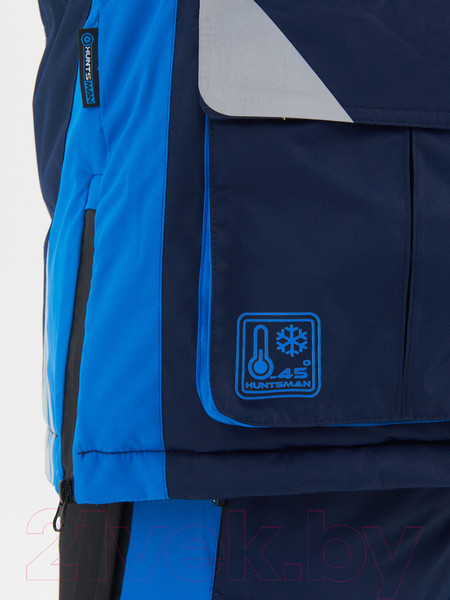 Изображение товара Костюм для охоты и рыбалки Huntsman Yakutia -45°C Темно-синий (р-р 48-50/170-176)