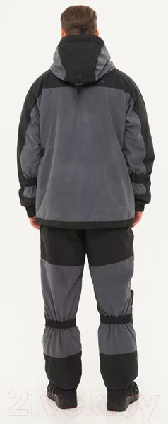 Изображение товара Костюм для охоты и рыбалки Huntsman Горка-Люкс -25°C Исландия Серый (р-р 48-50/182-188)