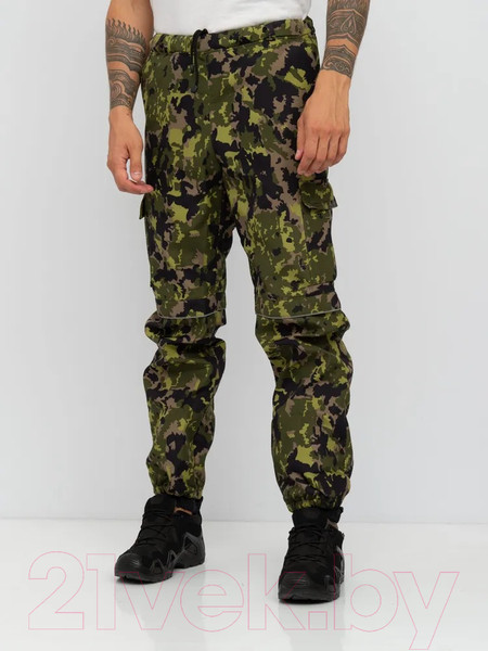 Изображение товара Костюм для охоты и рыбалки Huntsman Антигнус Люкс КМФ-N153 Смесовая Rip-stop/Бонди (р-р 52-54/182-188)