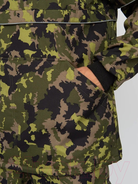 Изображение товара Костюм для охоты и рыбалки Huntsman Антигнус Люкс КМФ-N153 Смесовая Rip-stop/Бонди (р-р 52-54/182-188)