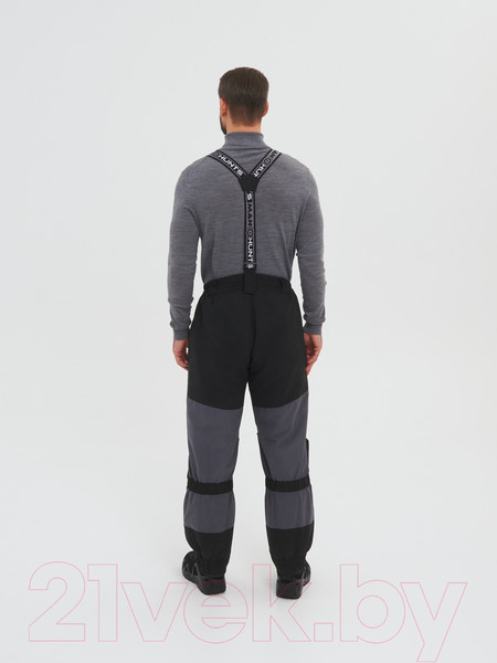 Изображение товара Костюм для охоты и рыбалки Huntsman Горка Люкс -10°C Серый/001 Исландия/Alova (р-р 52-54/170-176)