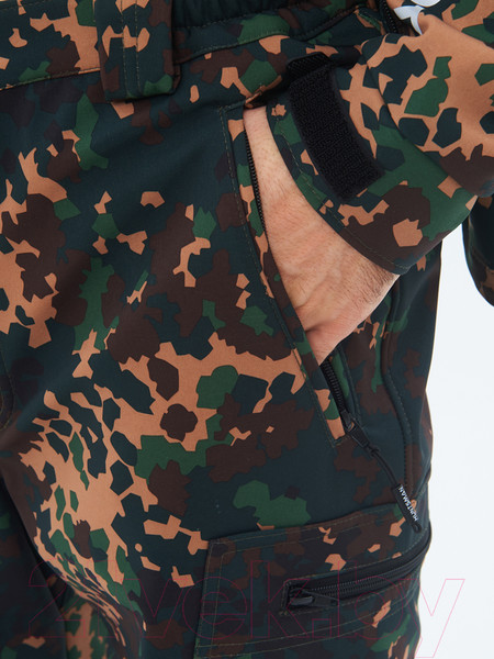 Изображение товара Костюм для охоты и рыбалки Huntsman Камелот -5°С Softshell Излом (р-р 44-46/170)