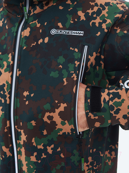 Изображение товара Костюм для охоты и рыбалки Huntsman Камелот -5°С Softshell Излом (р-р 44-46/170)