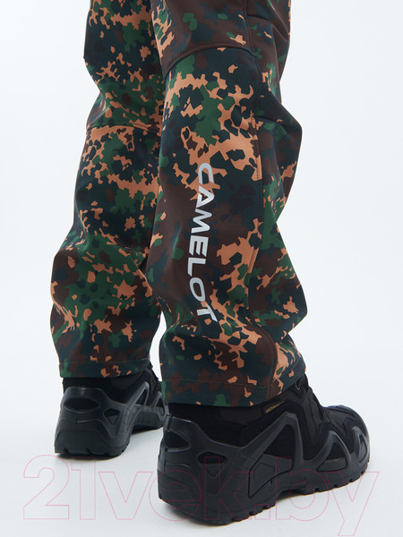 Изображение товара Костюм для охоты и рыбалки Huntsman Камелот -5°С Softshell Излом (52-54/182)