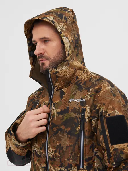 Изображение товара Костюм для охоты и рыбалки Huntsman Камелот -5°С Softshell Питон (р-р 60-62/188)