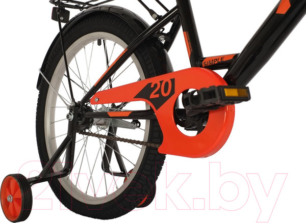 Изображение товара Детский велосипед Foxx Simple / 203SIMPLE.BK21 (черный)