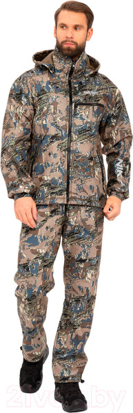 Изображение товара Костюм для охоты и рыбалки Huntsman Никс Люкс -5°C Alova Windblock Лабиринт (р-р 52-54/170-176)