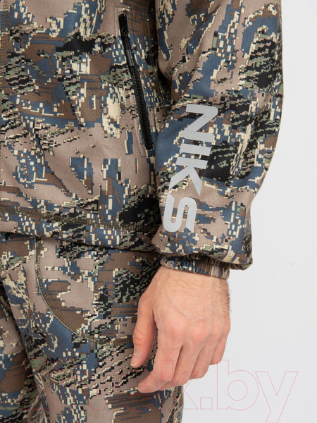 Изображение товара Костюм для охоты и рыбалки Huntsman Никс Люкс -5°C Alova Windblock Лабиринт (р-р 52-54/170-176)