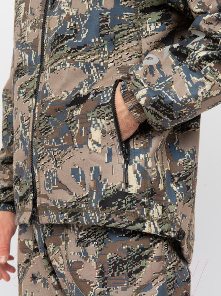 Изображение товара Костюм для охоты и рыбалки Huntsman Никс Люкс -5°C Alova Windblock Лабиринт (р-р 60-62/170-176)