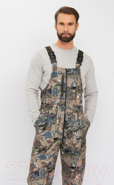 Изображение товара Костюм для охоты и рыбалки Huntsman Никс Люкс -5°C Alova Windblock Лабиринт (р-р 60-62/170-176)