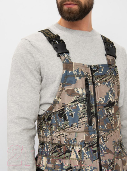 Изображение товара Костюм для охоты и рыбалки Huntsman Никс Люкс -5°C Alova Windblock Лабиринт (р-р 60-62/170-176)