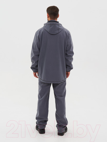 Изображение товара Костюм для охоты и рыбалки Huntsman Никс Люкс -5°C Alova Windblock Серый (р-р 44-46/182-188)