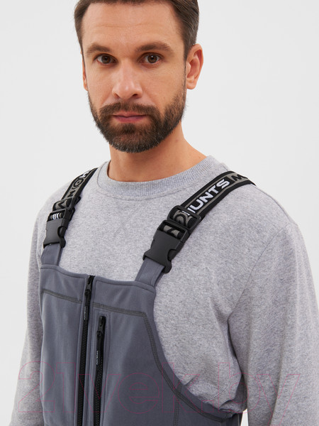 Изображение товара Костюм для охоты и рыбалки Huntsman Никс Люкс -5°C Alova Windblock Серый (р-р 56-58/182-188)