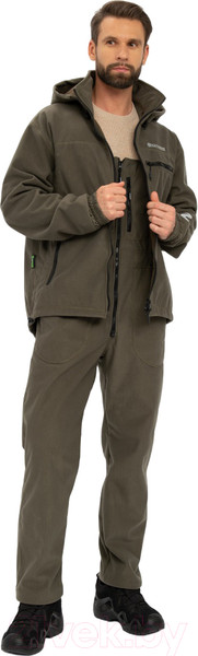 Изображение товара Костюм для охоты и рыбалки Huntsman Никс Люкс -5°C Alova Windblock Хаки (р-р 44-46/182-188)