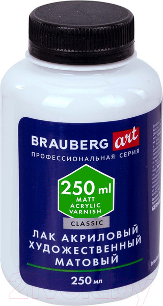 Изображение товара Лак художественный Brauberg Art Classic. Акриловый / 192351 (250мл)
