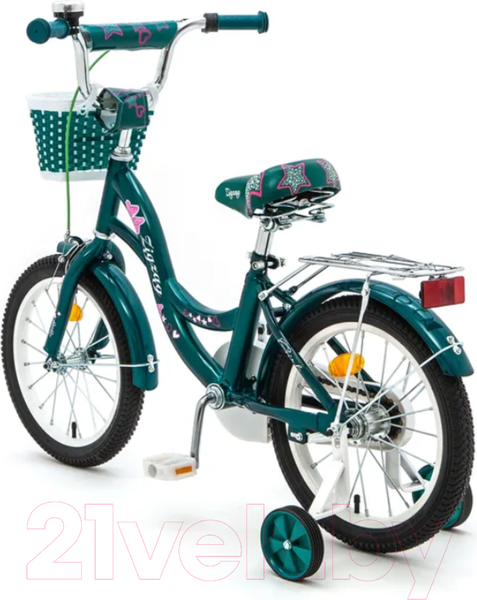 Изображение товара Детский велосипед ZigZag Girl / ZG-1836 (зеленый)