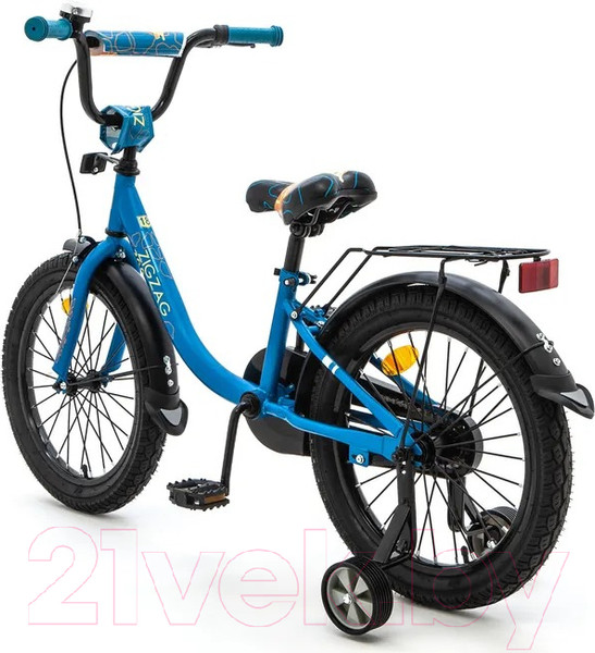 Изображение товара Детский велосипед ZigZag Zoo / ZG-1883 (бирюзовый)