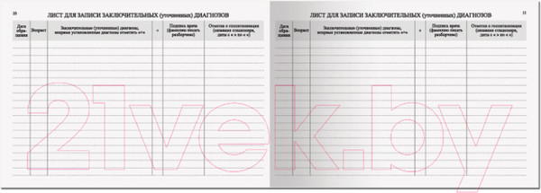 Изображение товара Медицинская карта Staff История развития ребенка / 130175 (синий)