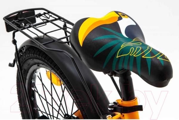 Изображение товара Детский велосипед ZigZag Zoo / ZG-1881 (оранжевый)