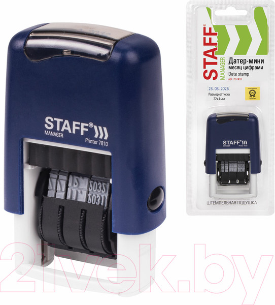 Изображение товара Датер Staff Printer 7810 Bank / 237433