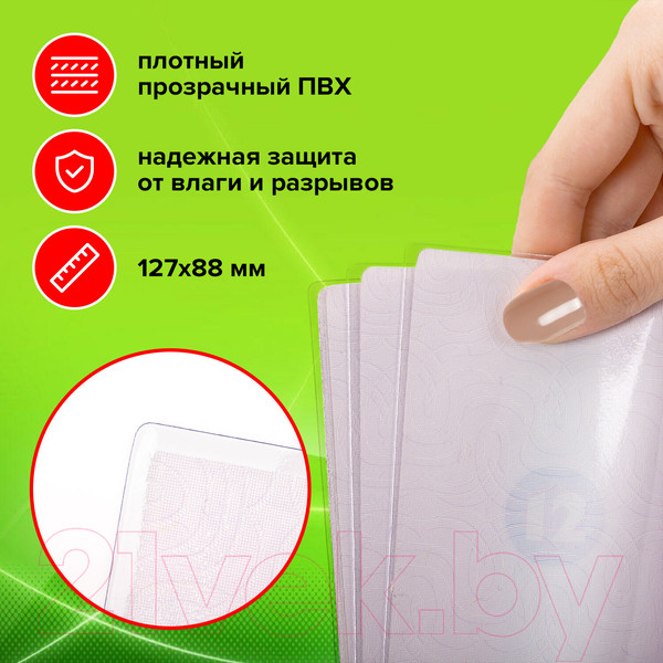 Изображение товара Набор файлов на страницы паспорта Staff 237596 (60шт)