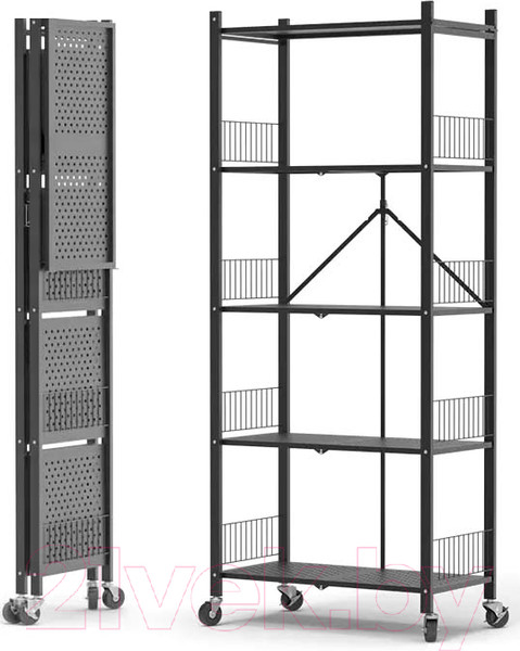 Изображение товара Стеллаж Swed house Tidan 34.58.6180 (черный)