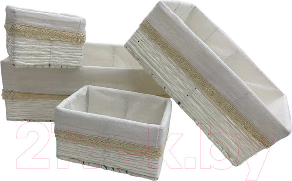 Изображение товара Набор корзин Swed house Tidan 34.38.5732 (белый)