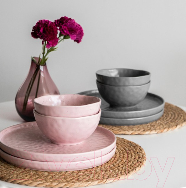 Изображение товара Суповая тарелка Swed house Tefat 34.52.4842 (розовый)