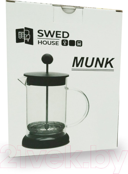 Изображение товара Френч-пресс Swed house Munk 34.24.9914 (черный)